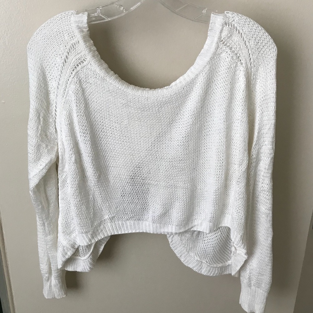 Kaitlyn - Cropped Lightweight Sweater - Worn Once!